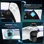 Wireless Controller for P5 – Bluetooth 5.0, Dual Vibration, Motion Control