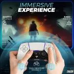 Wireless Controller for P5 – Bluetooth 5.0, Dual Vibration, Motion Control