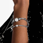 Midnight Pearl Bracelet