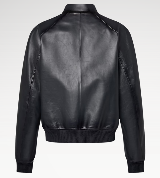 Leather Harrington Jacket