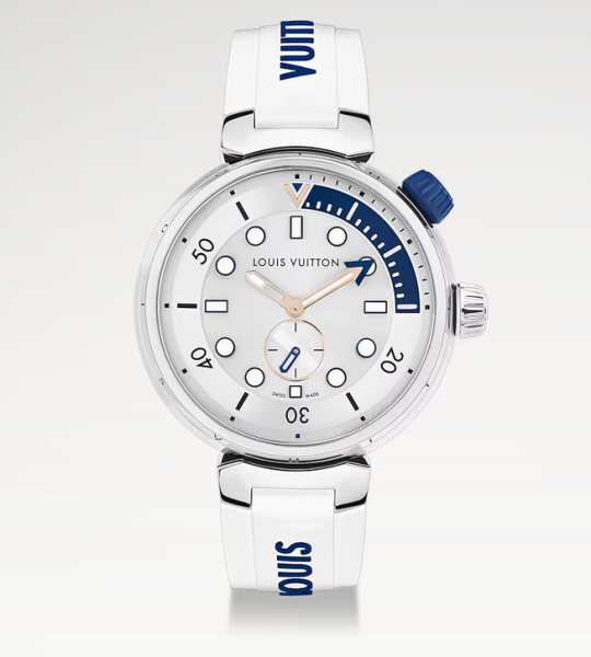 Louis Vuitton Tambour Street Diver – Sporty Sophistication in Steel